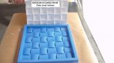 Forma de silicone para placas decorativa Mod: Almofada invertida 30x30
