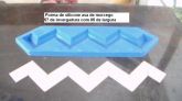 Forma para decoração de teto estilo asa de morcego